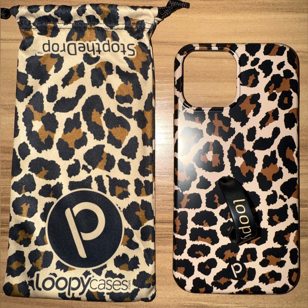 Loopy Case Leopard Pattern for an iPhone 12 Pro Max